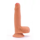Kép 3/6 - 7'' Dual-layered Uncircumcised Silicone Dildo (18*3,6 cm)