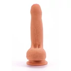 Kép 4/6 - 7'' Dual-layered Uncircumcised Silicone Dildo (18*3,6 cm)