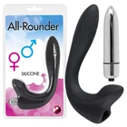 Kép 1/3 - All-Rounder - G-pont és prosztata vibrátor (fekete)