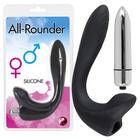Kép 1/3 - All-Rounder - G-pont és prosztata vibrátor (fekete)