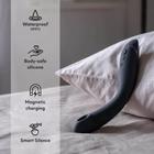 Kép 2/4 - Womanizer OG - akkus, vízálló 2in1 léghullámos G-pont vibrátor (fekete) 