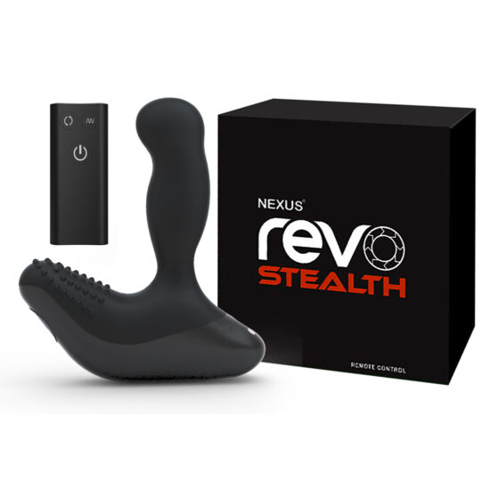 Nexus Revo Stealth - távirányítós, forgó prosztatavibrátor