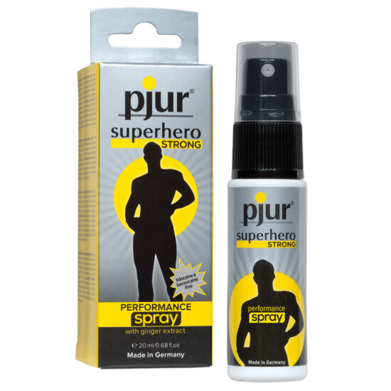 pjur Superhero STRONG - késleltető spray (20ml)