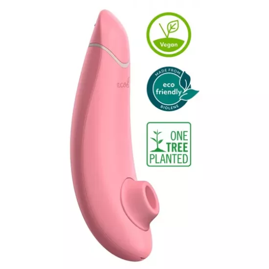 Womanizer Premium Eco - akkus csiklóizgató (pink) 