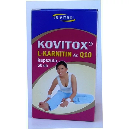 Kovitox kapszula L-karnitin és Q10 (50 db)